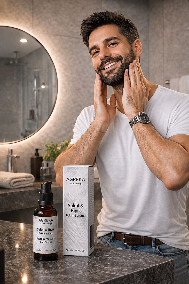 Sakal ve Bıyık Bakım Serumu 50 ml - 3